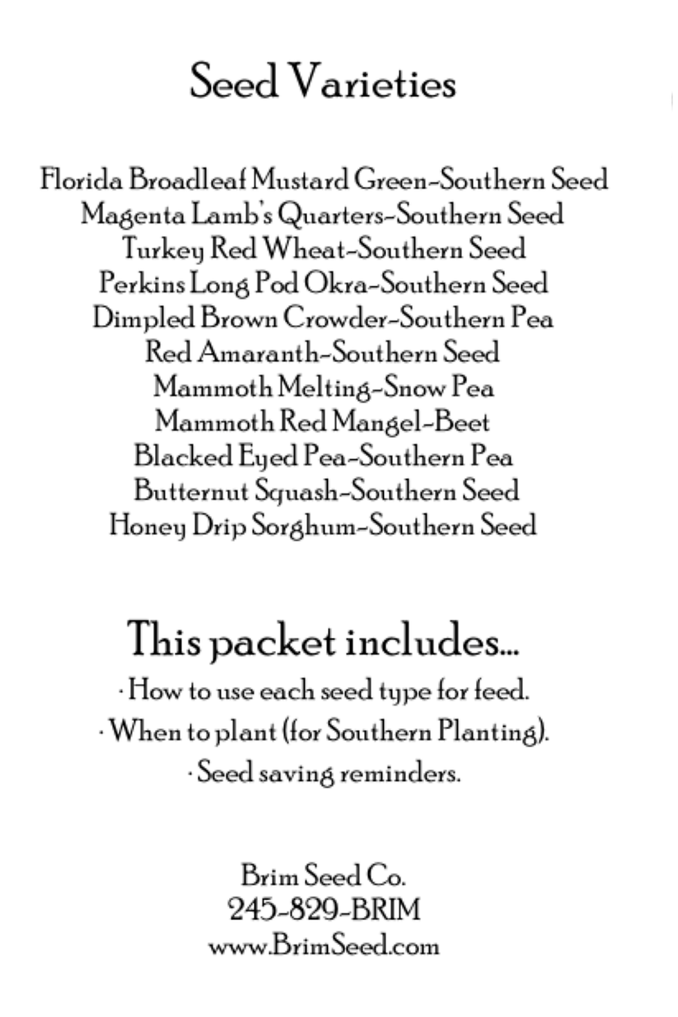 Thumbnail: Brim's Poultry Food Seed