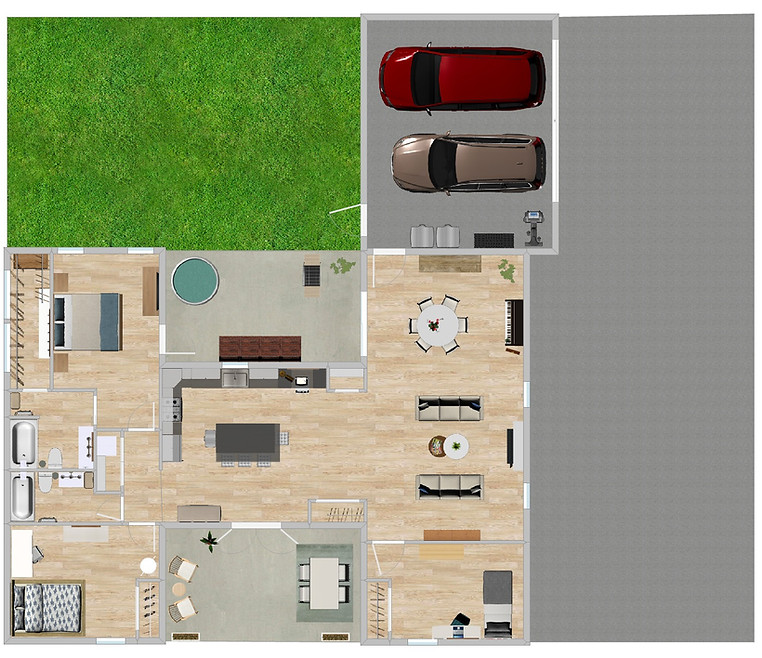 house in a box floor plan
