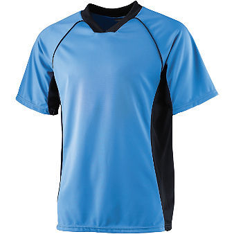Jersey, Soccer, Front View, Blue