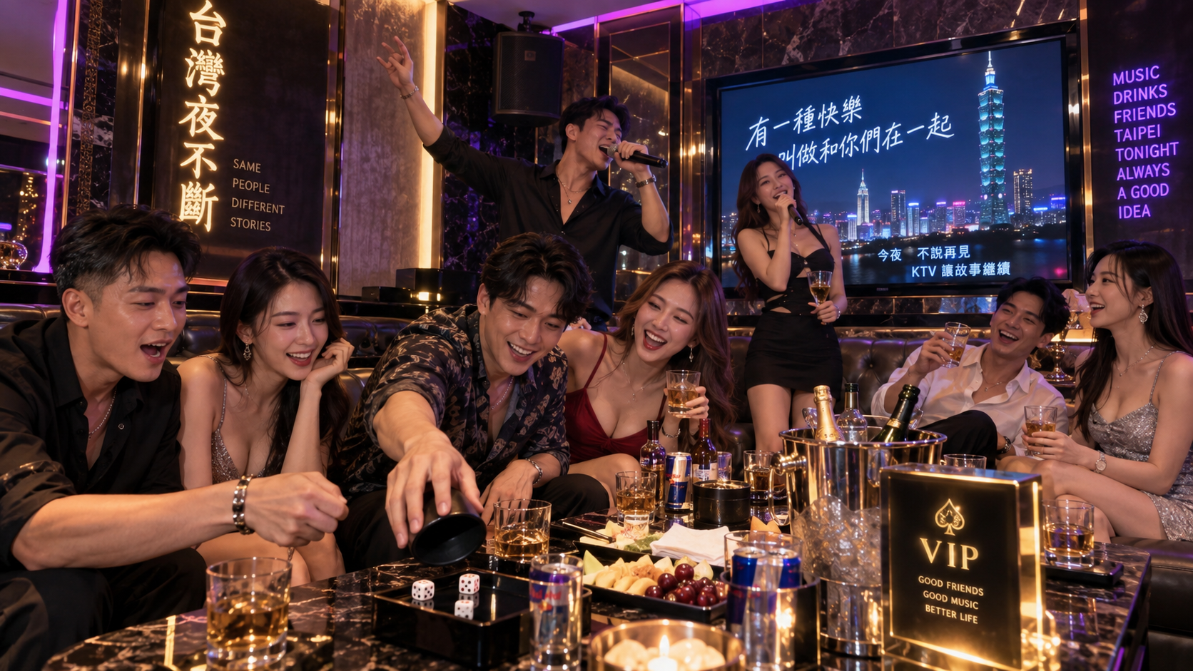 實戰推演:四人聚會夜
