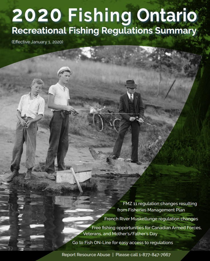 2020 Ontario Fishing Regulations