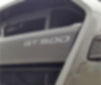 Thumbnail: Close-up of GT500 front bumper vinyl inlay installed