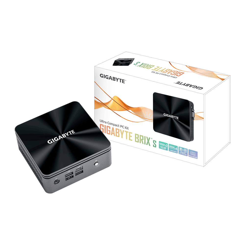 COMPUTADORA GIGA BRIX GB-BRI5H-10210E CORE i5 1.6/HDMI/WIFI/RED/M.2/DDR4/USBC/US