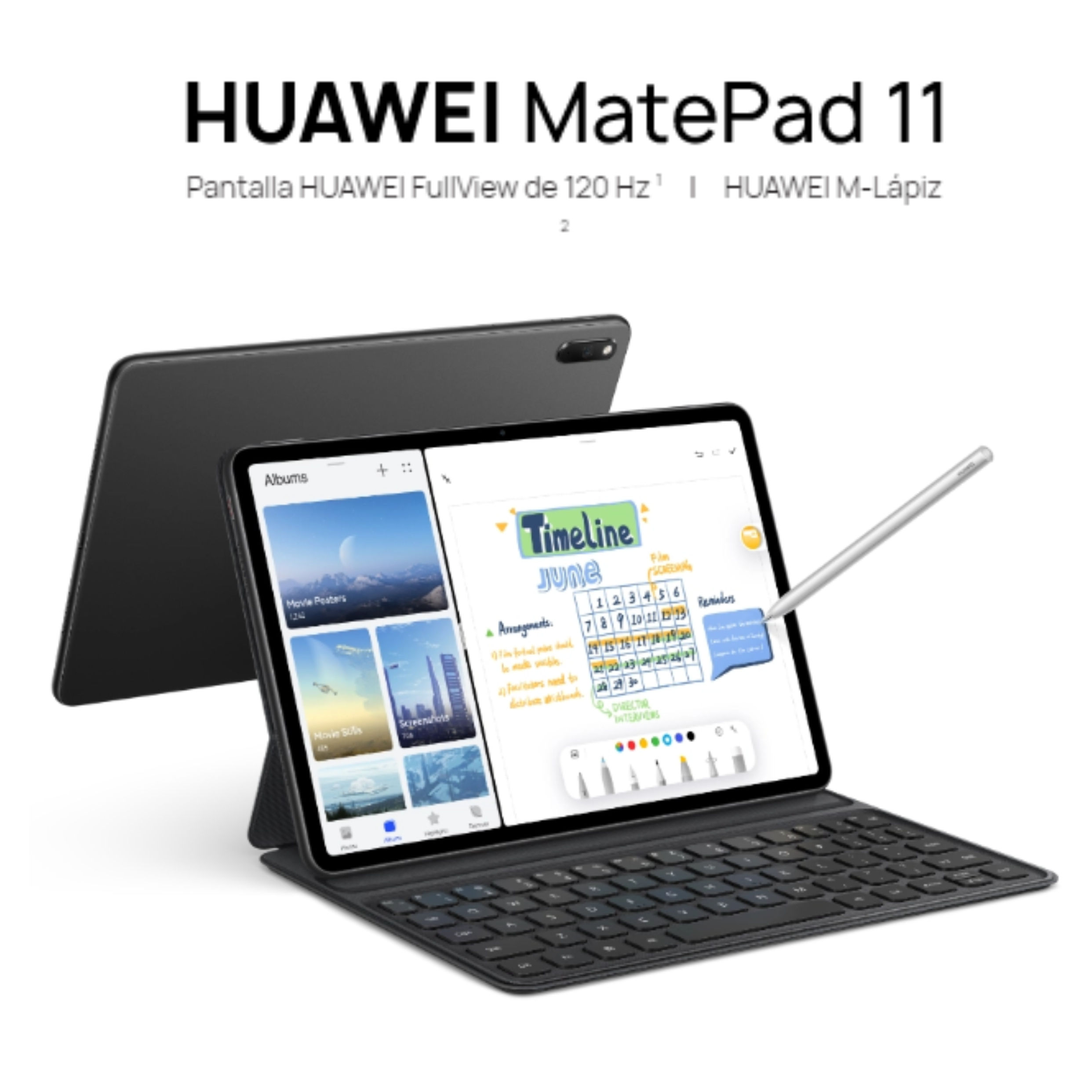 TABLET HUAWEI MATEPAD 11 PENCIL + KEYBOARD