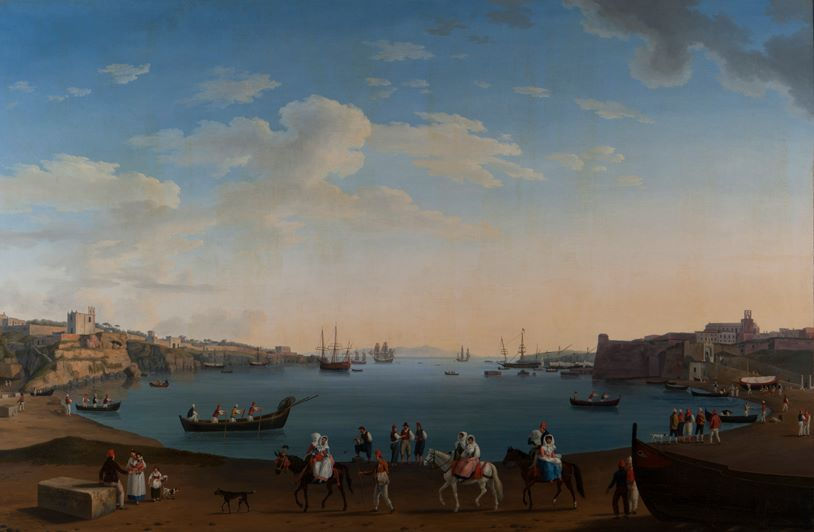 Il Porto di Otranto in un quadro del 1792 di Jacob Philip Hackert