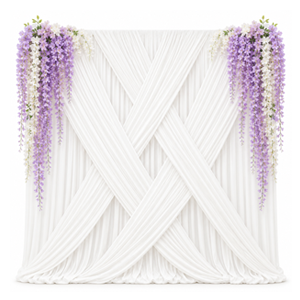 Draped Wall — With Florals
