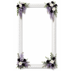 Selfie Frame — Florals