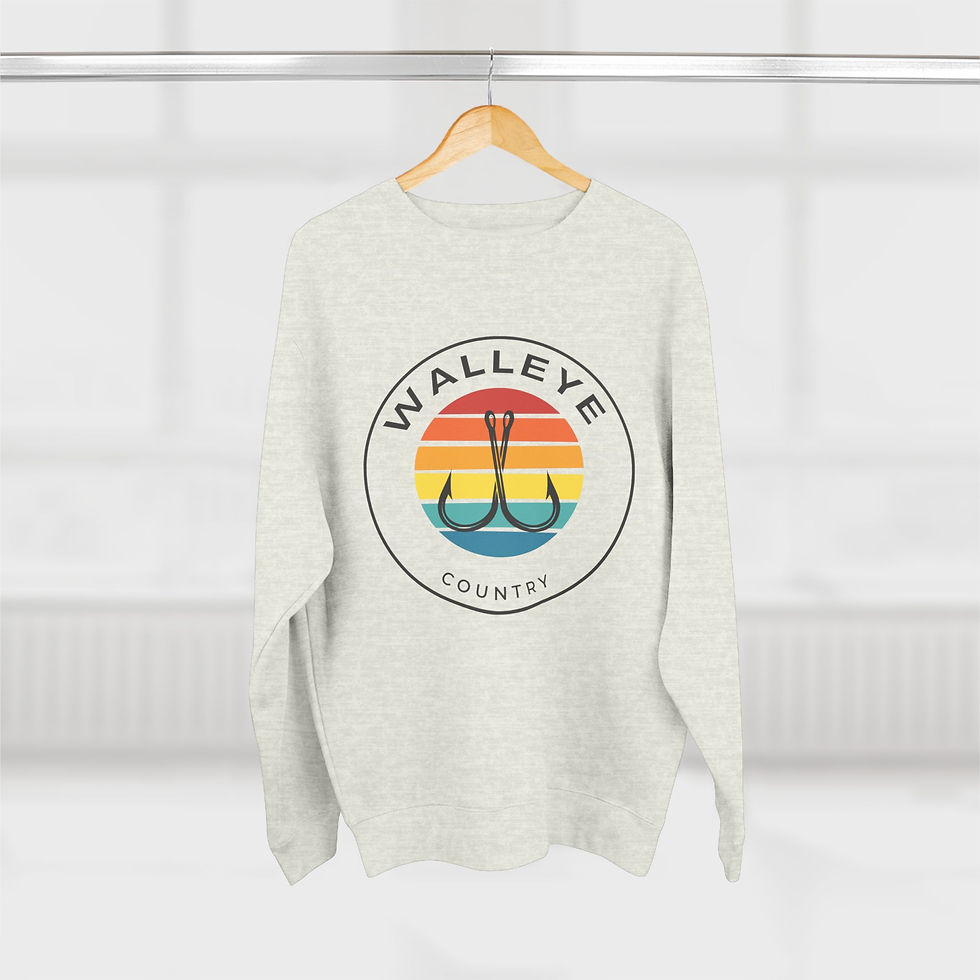 Thumbnail: Walleye Country Crewneck Sweatshirt