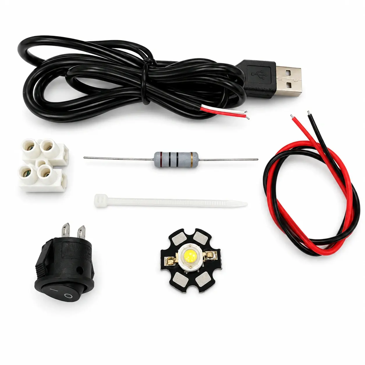 5V USB LED Lamp Kit (1W)