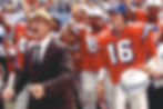 Gene Hackman and Keannue Reeves in The Replacements