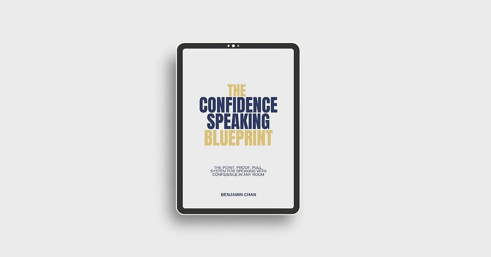 The Confidence Speaking Blueprint: A 4‑Step System To Beat Stage Freeze And Speak With Authority