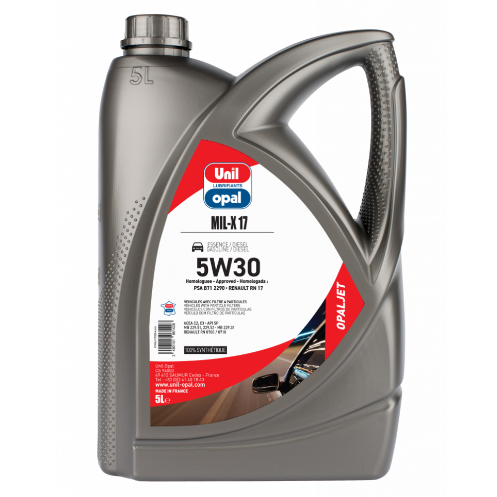 OPALJET MIL-X 17 5W30 - 4x5L