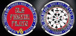 Old Fighter Pilot Coin*