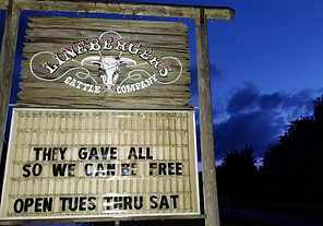 Linebergers Steakhouse, great steakhouse in Sherrills Ford NC