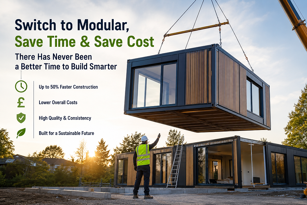 There Has Never Been a Better Time to Switch from Traditional Building to Modular Construction