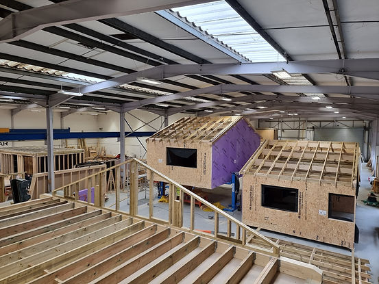 Modular factory in Southampton