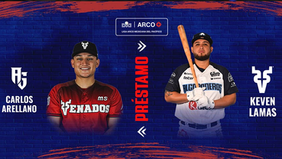 Préstamo de peloteros para la actual campaña, entre Venados y Algodoneros