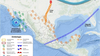 Se pronostica ambiente de cálido a caluroso sobre municipios del centro y sur de Sonora