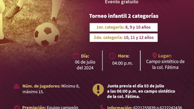 A participar en el 16vo torneo infantil de fútbol invita el Instituto Municipal del Deporte