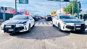Participa Policía Estatal del Gobierno de Sonora en Desfile Conmemorativo de la Independencia de México