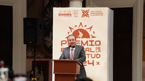 Gobernador Durazo da histórico impulso al talento sonorense con 120 mil pesos del Premio Estatal de la Juventud