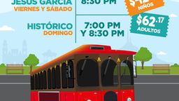 Invita Gobierno de Hermosillo a vivir la experiencia y disfrutar los recorridos históricos del Trolebús