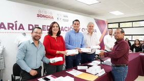Inicia Gobierno de Sonora entrega de vales para uniformes escolares: Froylán Gámez