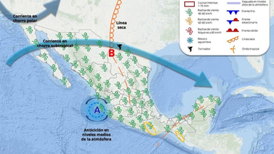 Sonora: persistirán condiciones estables en el clima, con cielos mayormente despejados