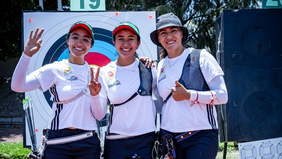 Alejandra Valencia obtiene bronce con equipo femenil en Copa del Mundo