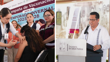 Inicia Gobierno de Sonora campaña de vacunación para la temporada invernal en Banámichi