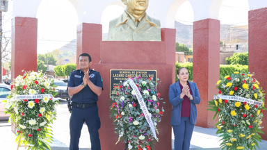 Conmemora Ayuntamiento de Guaymas el CXXX aniversario del natalicio a Lázaro Cárdenas del Río