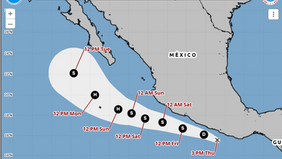 Gobierno de Sonora informa que ciclón tropical del PacÃfico no se espera impacte directamente a la entidad