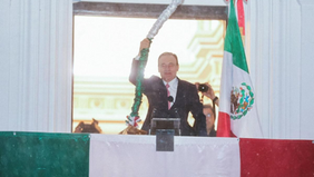 Con patriotismo, orgullo y celebración, Gobernador Durazo encabeza ceremonia de 215 Aniversario del Grito de Independencia