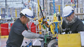 En enero de este año el personal ocupado total del sector manufacturero disminuyó 0.2%