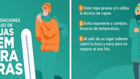 Emite Salud Pública de Hermosillo recomendaciones para prevenir enfermedades respiratorias