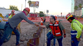Histórica obra de paso a desnivel en Colosio y Solidaridad transformará la movilidad en Hermosillo