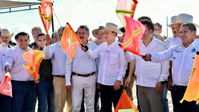 Cumple Gobernador Durazo a productores del Mayo y Yaqui con inicio de obras del Programa Nacional de Tecnificación de Riego