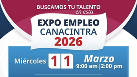 Gobierno de Sonora y Canacintra invitan a la Expo Empleo en Hermosillo