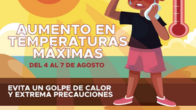 Ayuntamiento de Empalme llama a la población a extremar precauciones ante nueva ola de calor