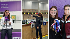 Estudiante de Cecyte Sonora destaca en disciplina de tiro deportivo