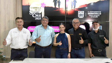 Invita Ayuntamiento de Hermosillo sumarse a la Carrera de la Santa Cruz 2025