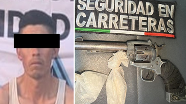Decomisa PESP arma de fuego durante acciones de vigilancia en Magdalena