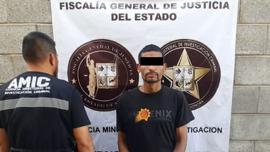 Captura AMIC a sujeto en posesión de droga en Hermosillo