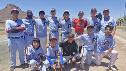 Pelíkanos vuelan con el campeonato de la categoría 13-16 años en Liga Sector Pesca