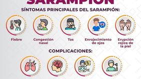 Gobierno de Sonora refuerza llamado a vacunar contra el sarampión