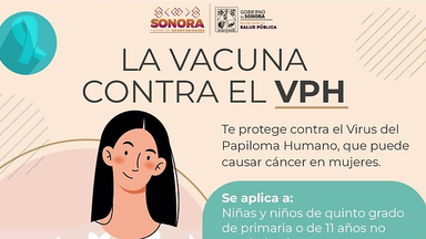 Gobierno de Sonora mantiene acciones permanentes para la prevención del Virus del Papiloma Humano