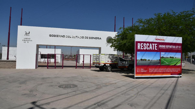 Impulsa Gobierno de Sonora bienestar social con rehabilitación de áreas deportivas