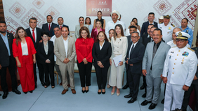 Rinde Primer Informe de Gobierno la presidenta municipal, doctora Karla Córdova González