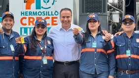 Mejora Toño Astiazarán limpieza y entorno de la ciudad con la entrega de cinco nuevas barredoras