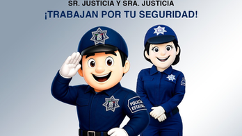 Promueve SALVA PESP cultura de paz en la niñez con personajes de Señor y Señora Justicia